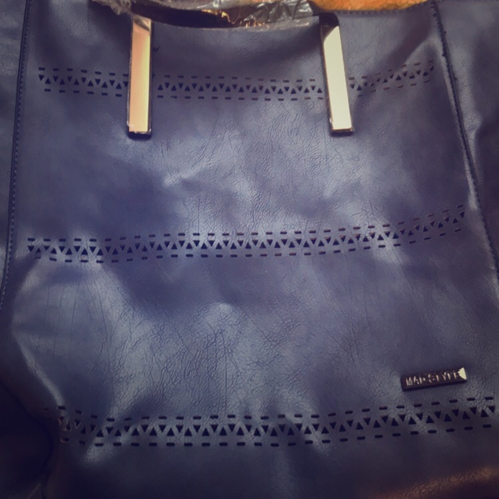 Navy blue purse